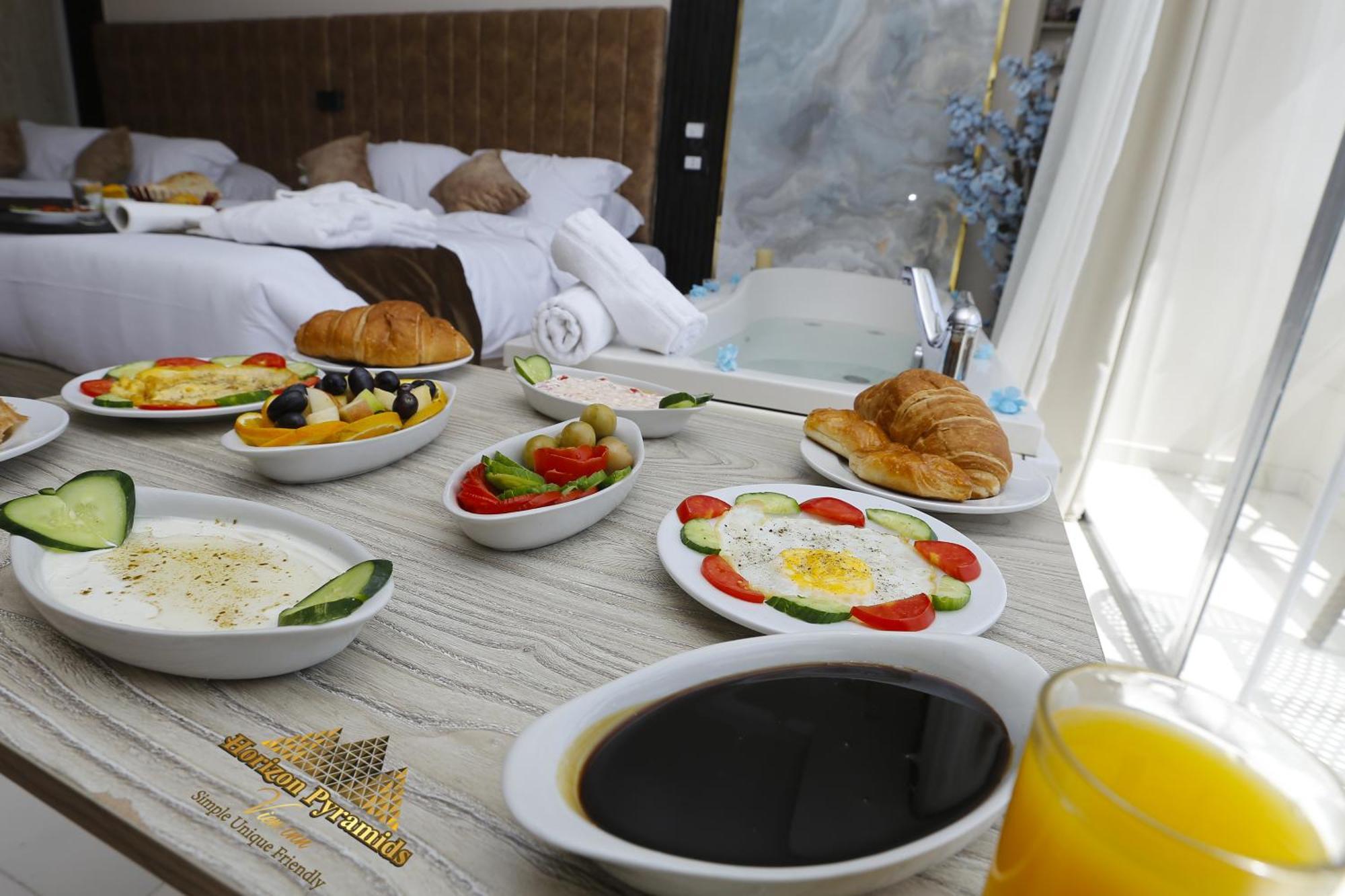 Horizon Pyramids View Inn Kafrat al Jabal ภายนอก รูปภาพ