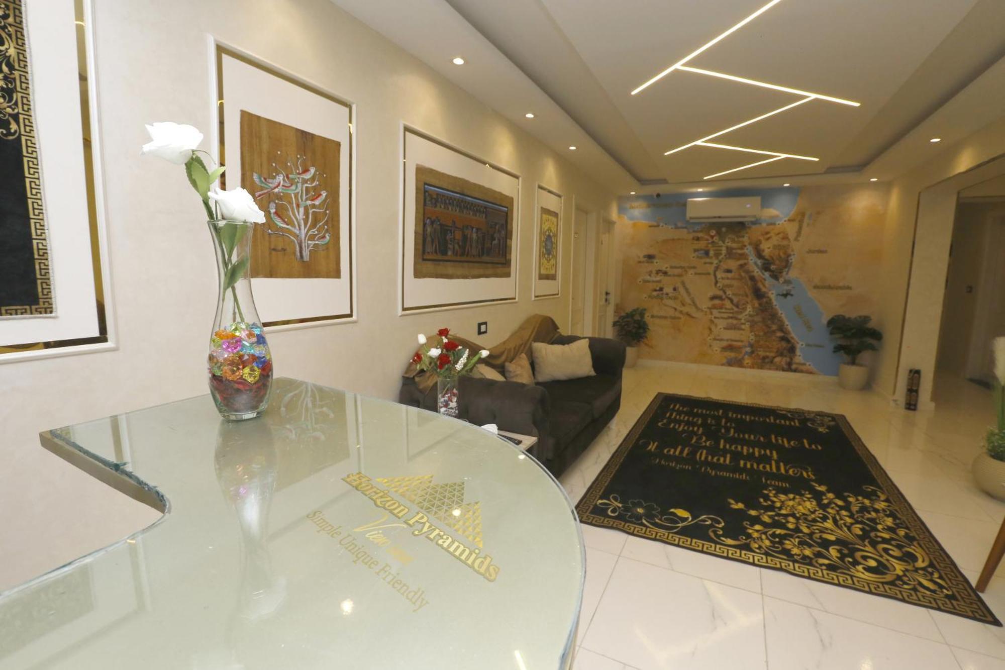 Horizon Pyramids View Inn Kafrat al Jabal ภายนอก รูปภาพ
