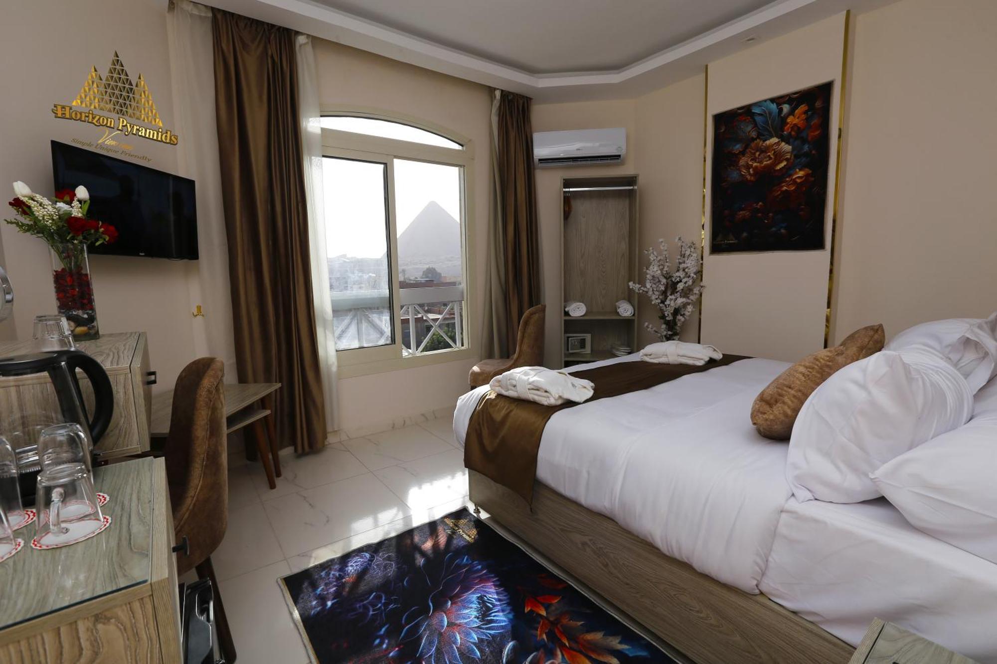 Horizon Pyramids View Inn Kafrat al Jabal ภายนอก รูปภาพ