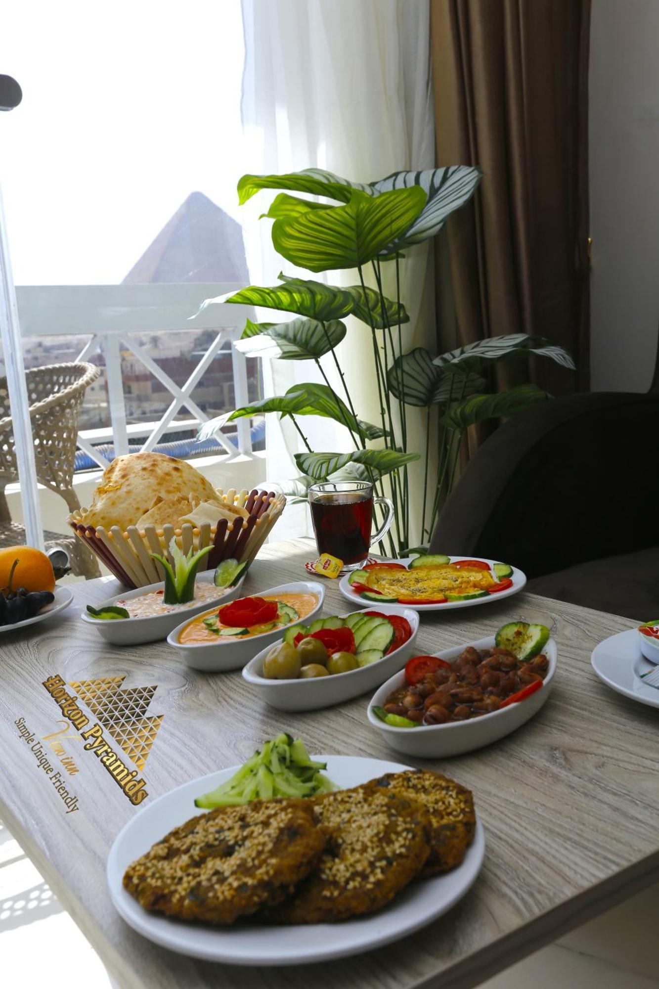 Horizon Pyramids View Inn Kafrat al Jabal ภายนอก รูปภาพ