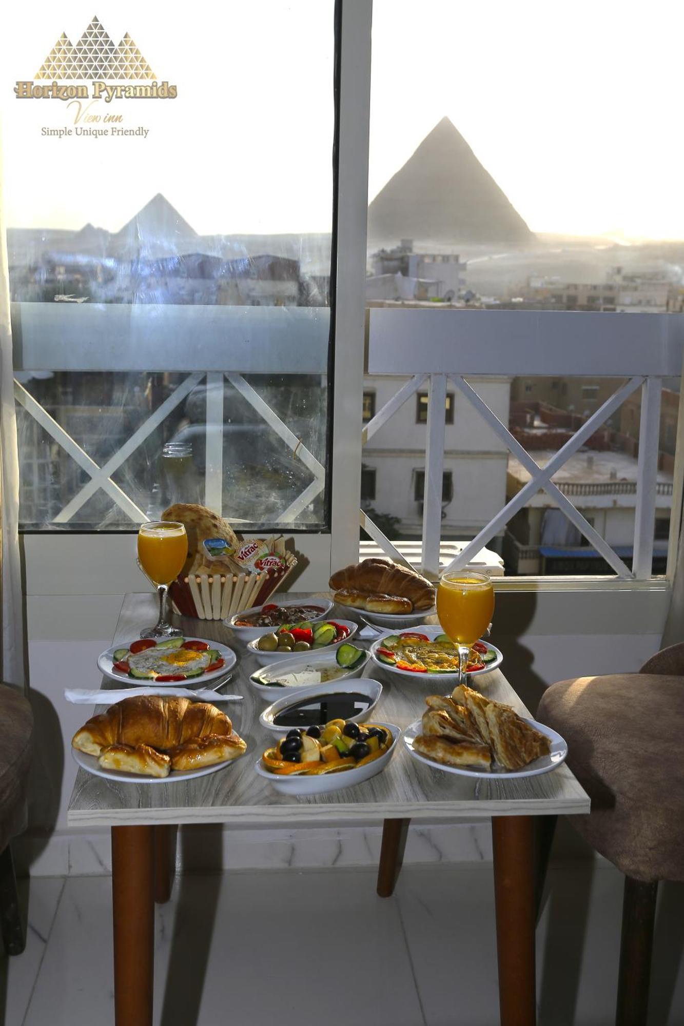 Horizon Pyramids View Inn Kafrat al Jabal ภายนอก รูปภาพ