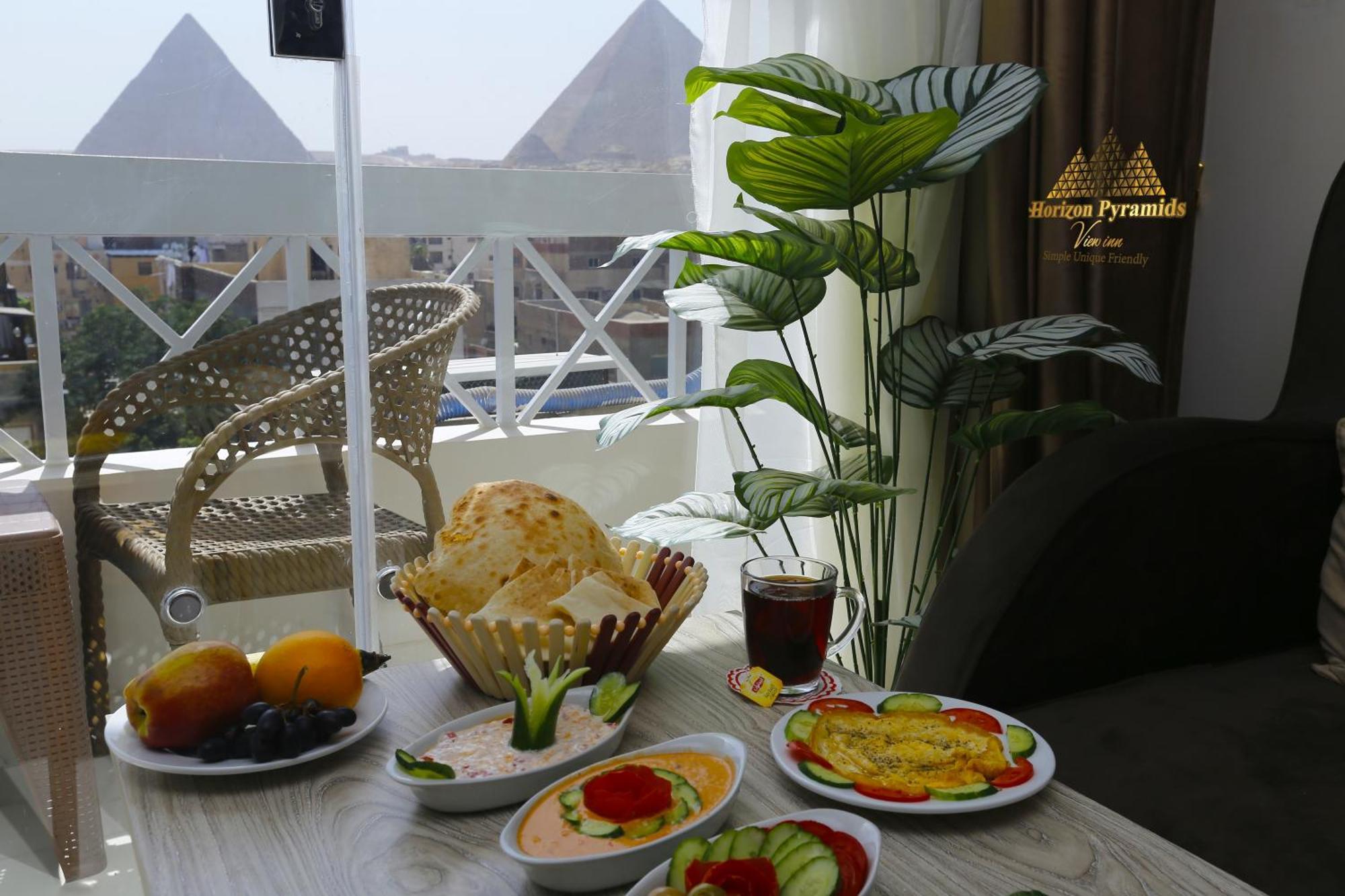 Horizon Pyramids View Inn Kafrat al Jabal ภายนอก รูปภาพ