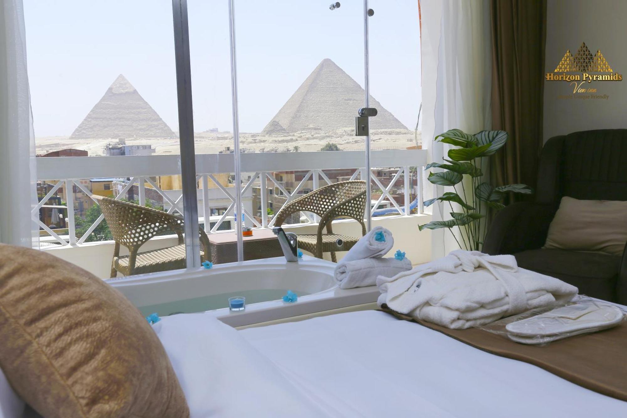 Horizon Pyramids View Inn Kafrat al Jabal ภายนอก รูปภาพ