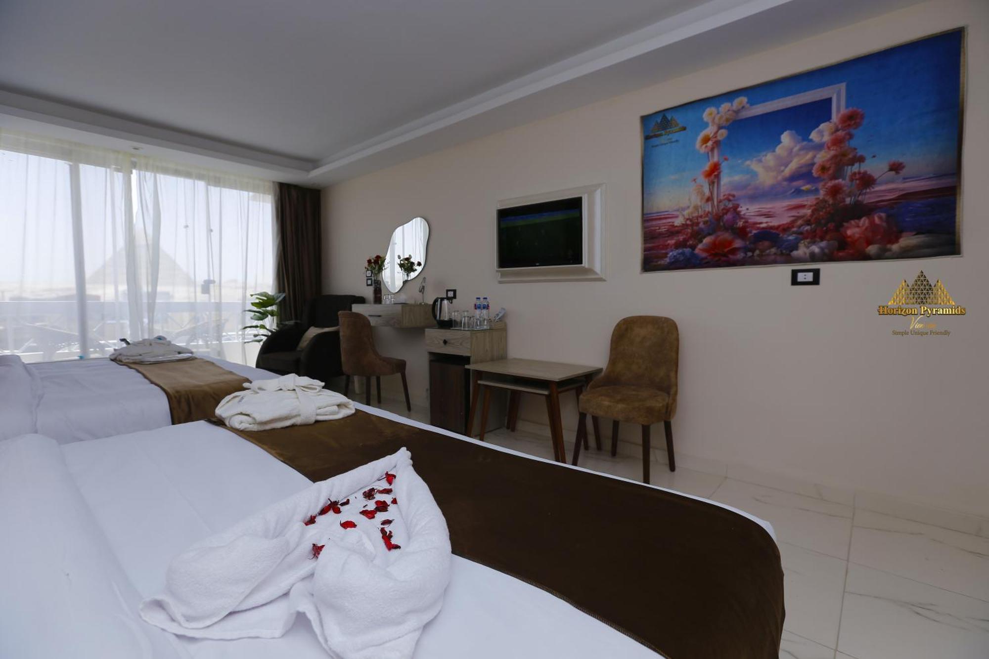 Horizon Pyramids View Inn Kafrat al Jabal ภายนอก รูปภาพ