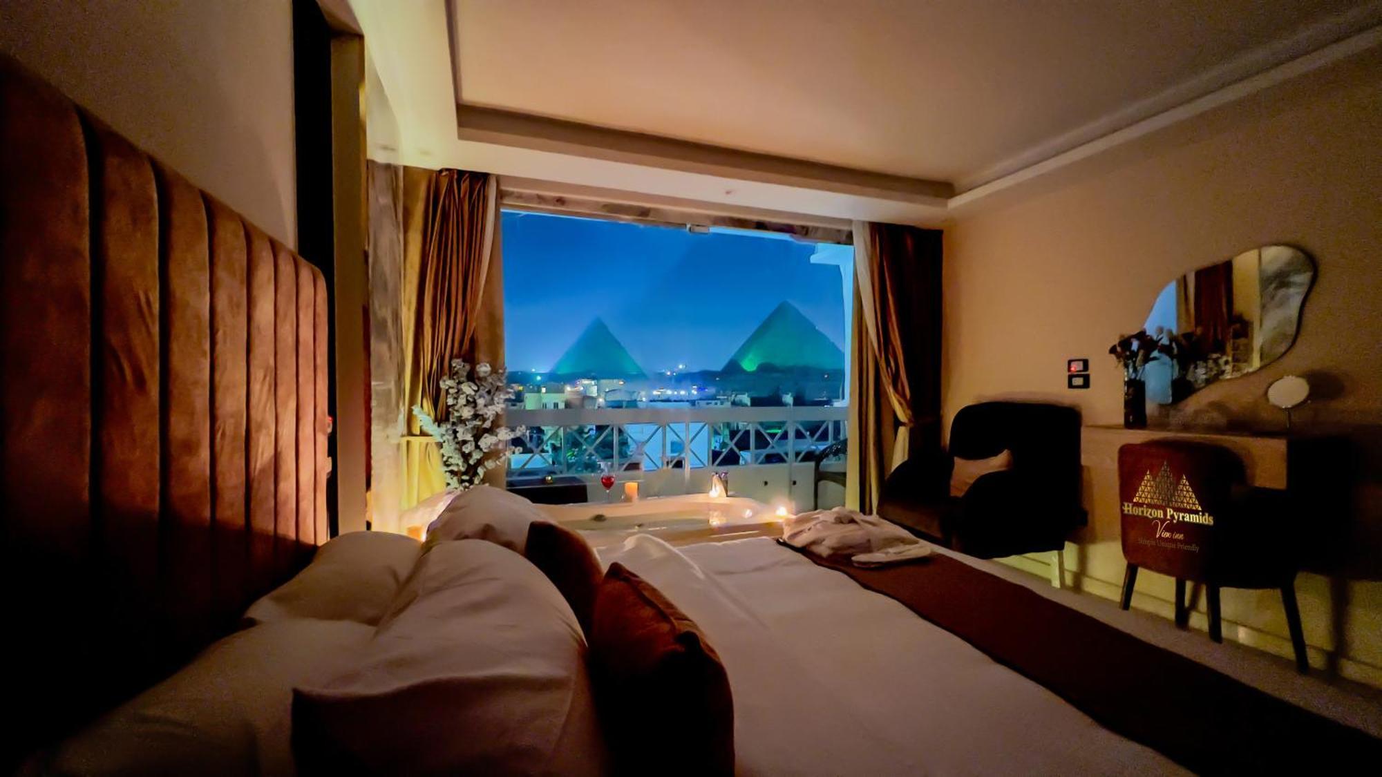 Horizon Pyramids View Inn Kafrat al Jabal ภายนอก รูปภาพ