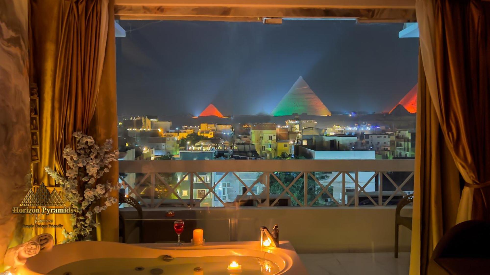 Horizon Pyramids View Inn Kafrat al Jabal ภายนอก รูปภาพ