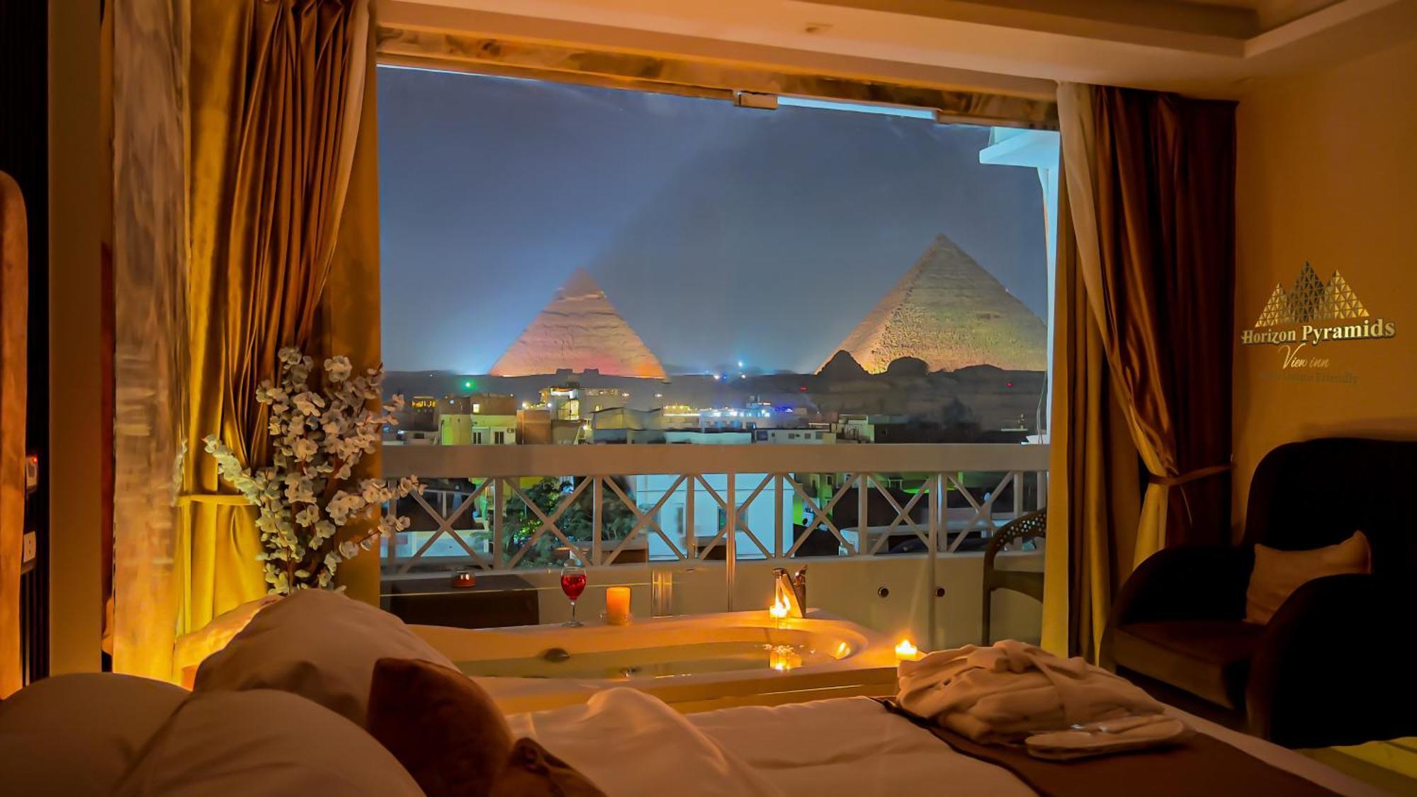 Horizon Pyramids View Inn Kafrat al Jabal ภายนอก รูปภาพ