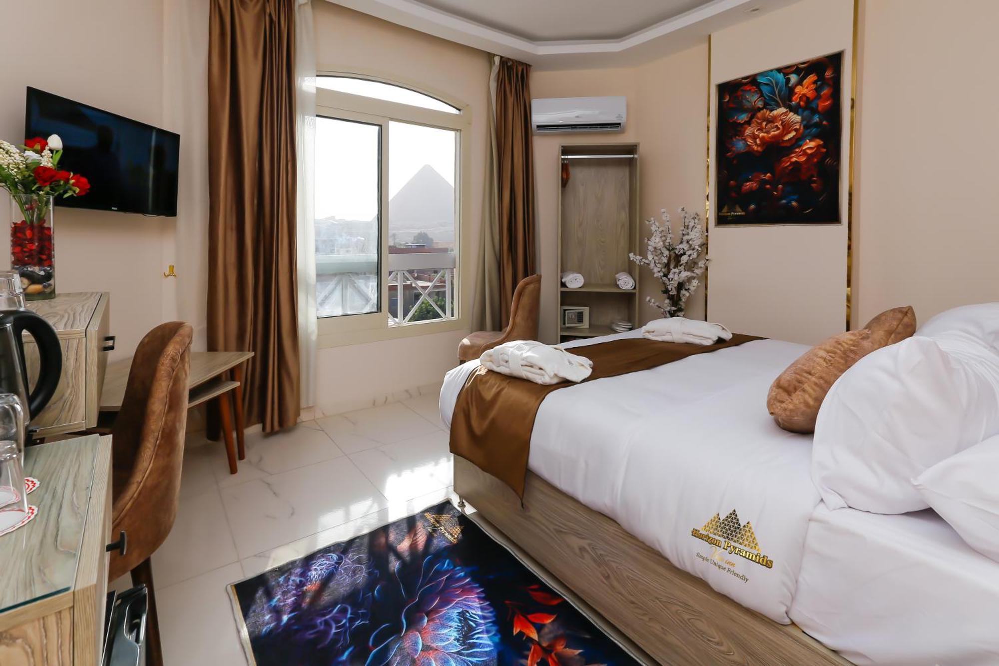 Horizon Pyramids View Inn Kafrat al Jabal ภายนอก รูปภาพ