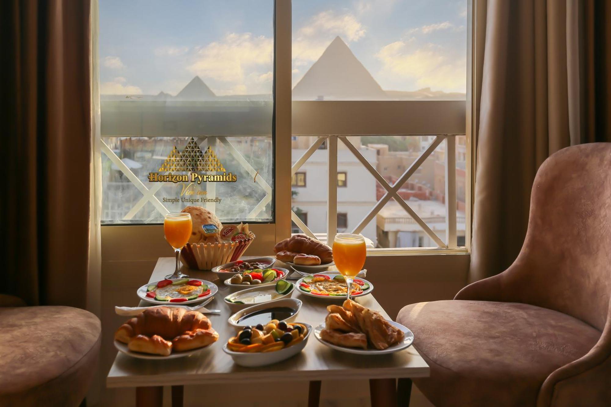 Horizon Pyramids View Inn Kafrat al Jabal ภายนอก รูปภาพ