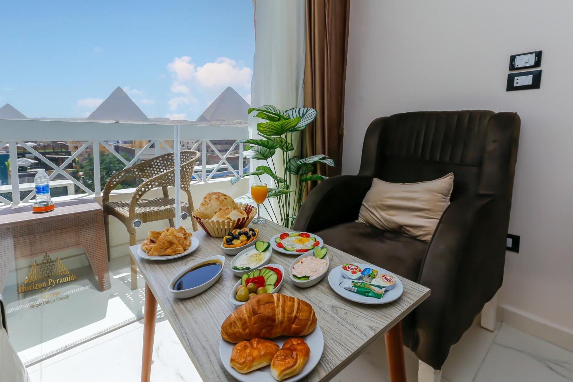 Horizon Pyramids View Inn Kafrat al Jabal ภายนอก รูปภาพ