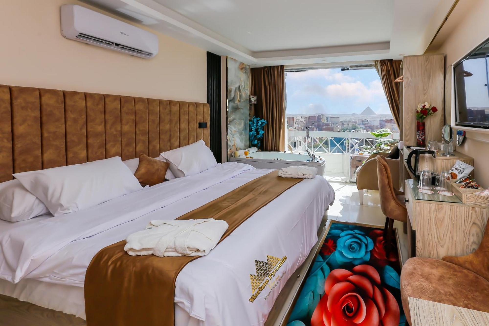 Horizon Pyramids View Inn Kafrat al Jabal ภายนอก รูปภาพ